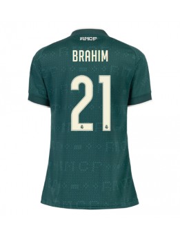 Ženski Nogometna dresi replika Real Madrid Brahim Diaz #21 Gostujoči 2026-27 Kratek rokav Ženski Nogometna dresi replika Real Madrid Brahim Diaz #21 Gostujoči 2026-27 Kratek rokav